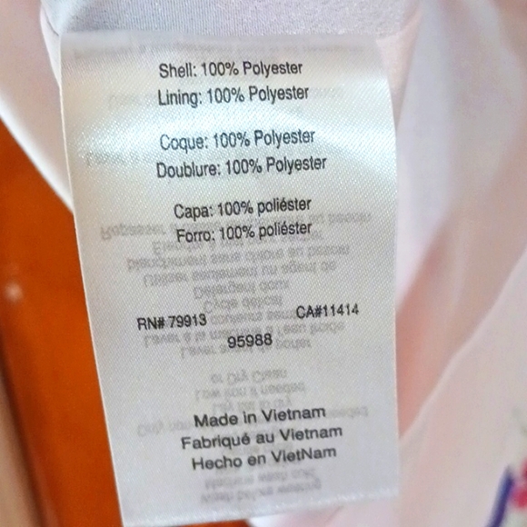 Motherhood Maternity Pink Floral Flutter Sleeve Midi  Dress Size M - Picture 9 of 13